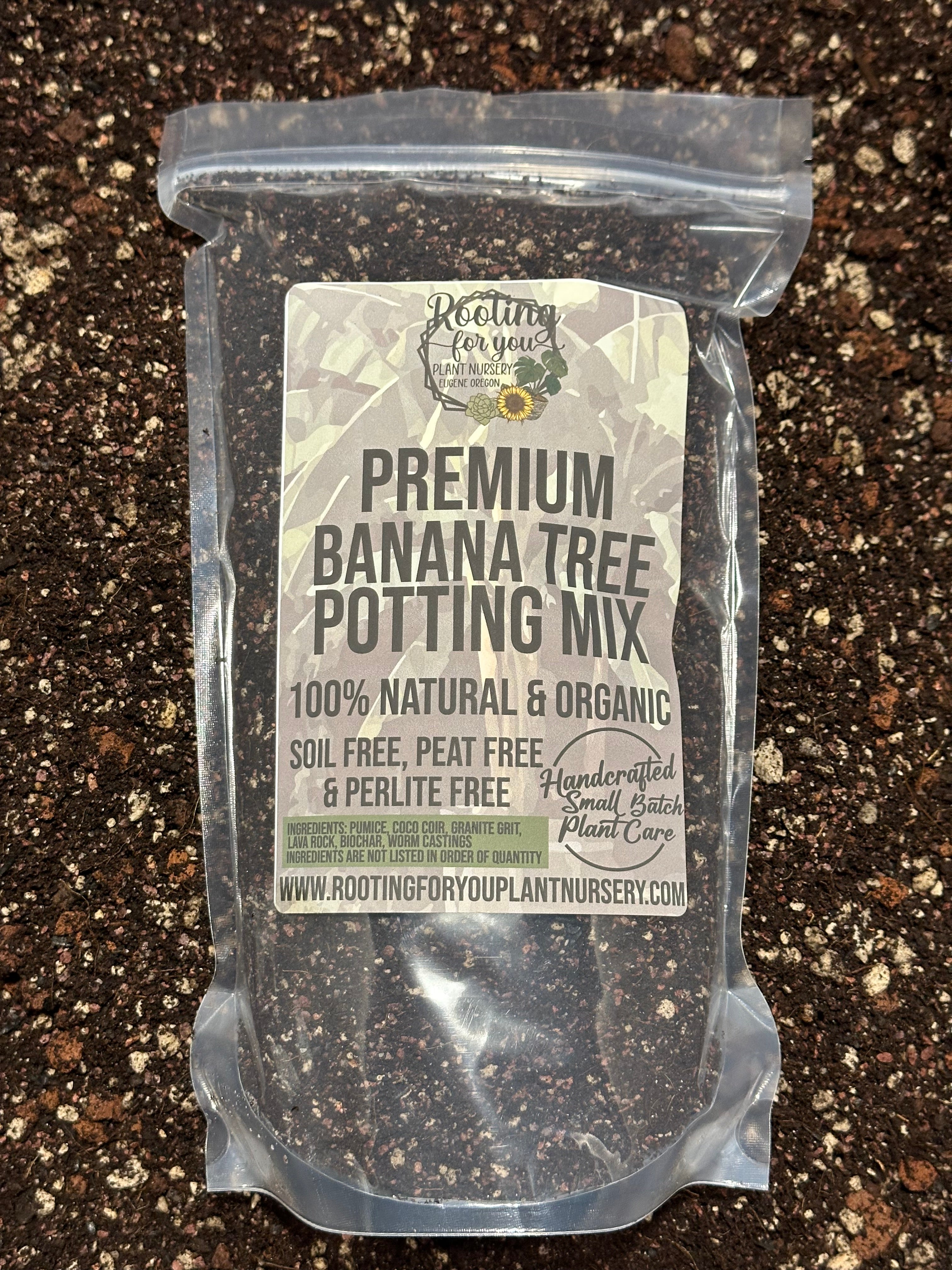 Banana Tree Premium Potting Mix | The American Gringo