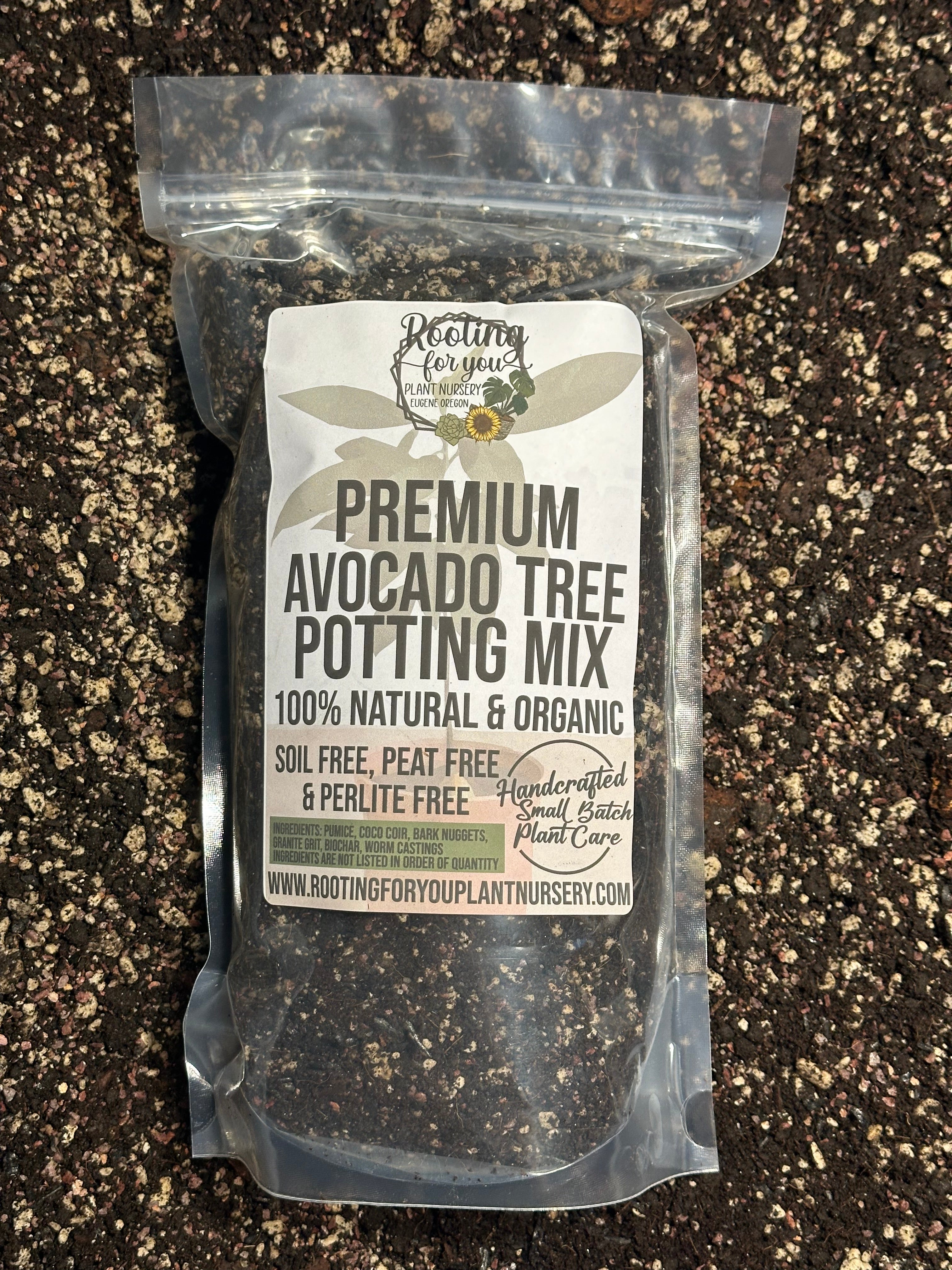 Gringo Tree Avocado Tree Premium Potting Mix | The American Gringo