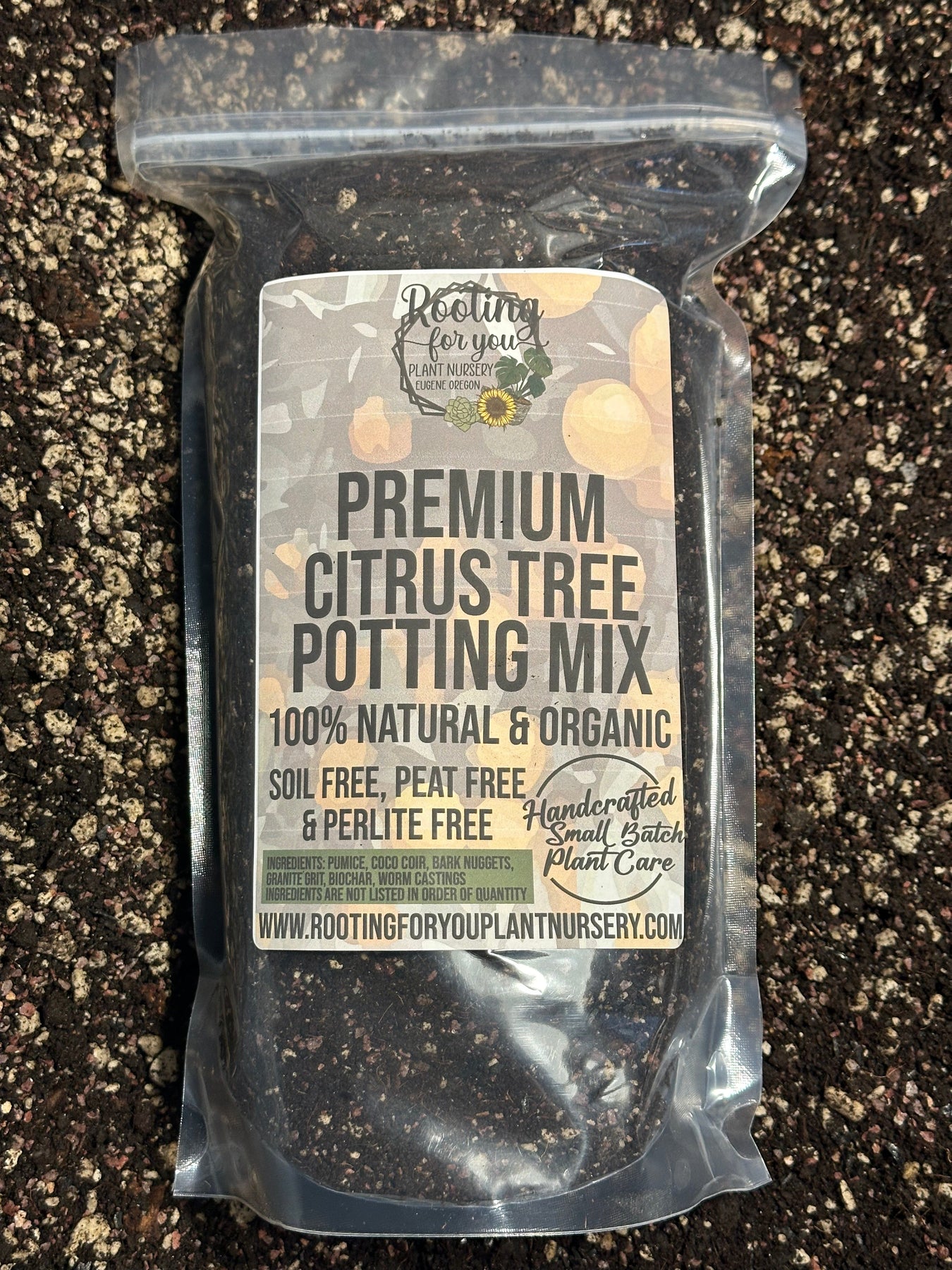 Gringo Tree Citrus Tree Premium Potting Mix | The American Gringo