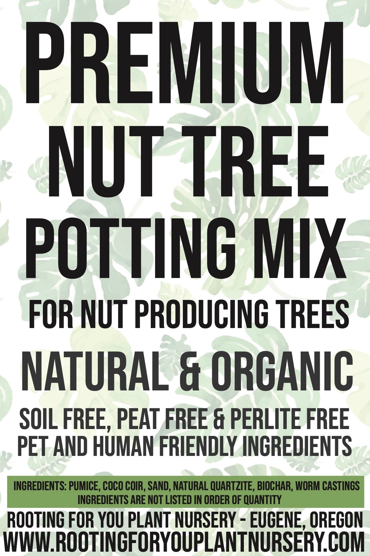 Gringo Tree Nut Tree Premium Potting Mix | The American Gringo