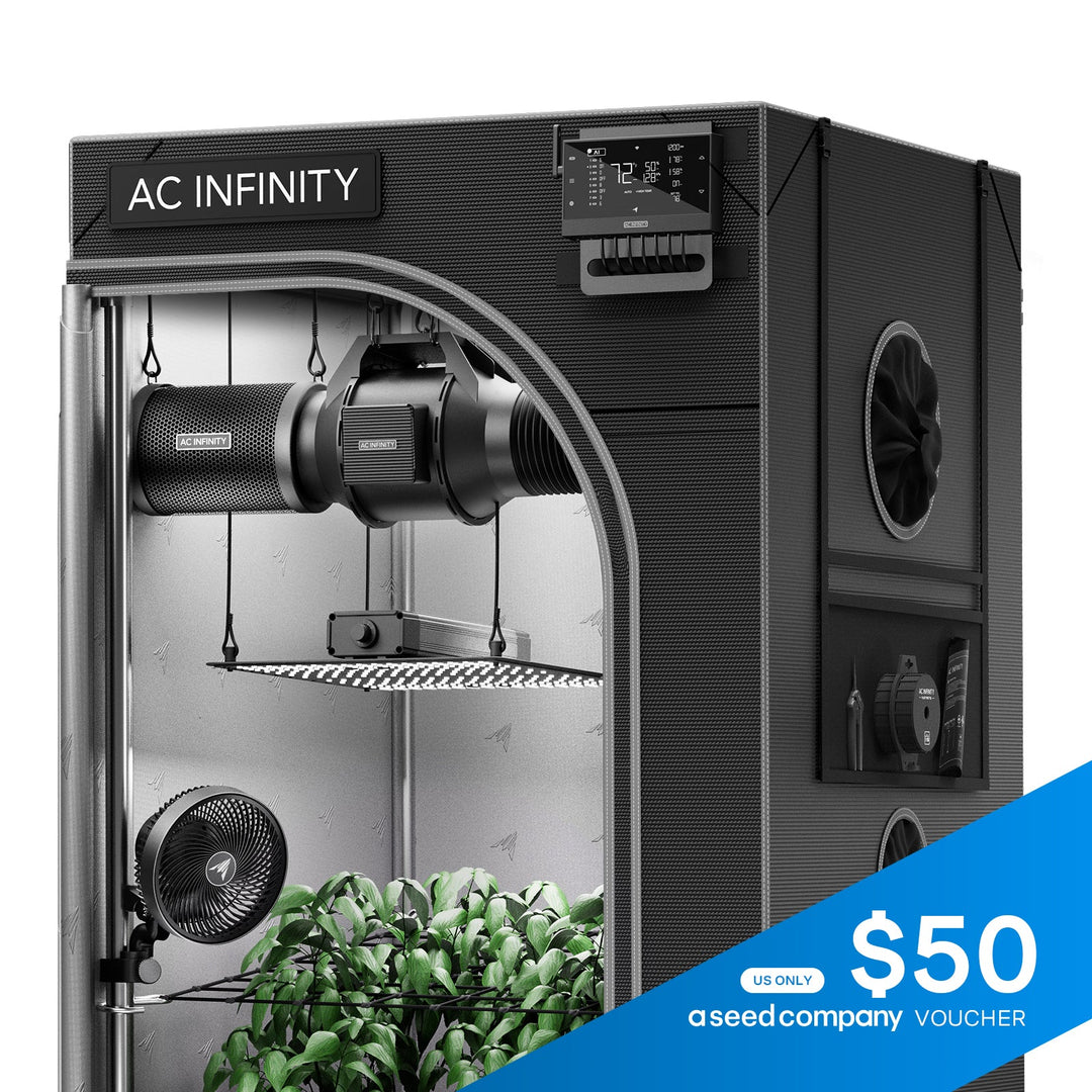 2 plant grow tent AC Infinity Advance System 2x4 2-Plant Kit Integrated Smart Ritchey WCS Link ab ships alone: Yes Model:Travel 40mm / Axle 12x100 / Offset Replaceable 44mm density oxford grow tent